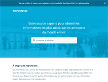 Tablet Screenshot of airportdesk.fr